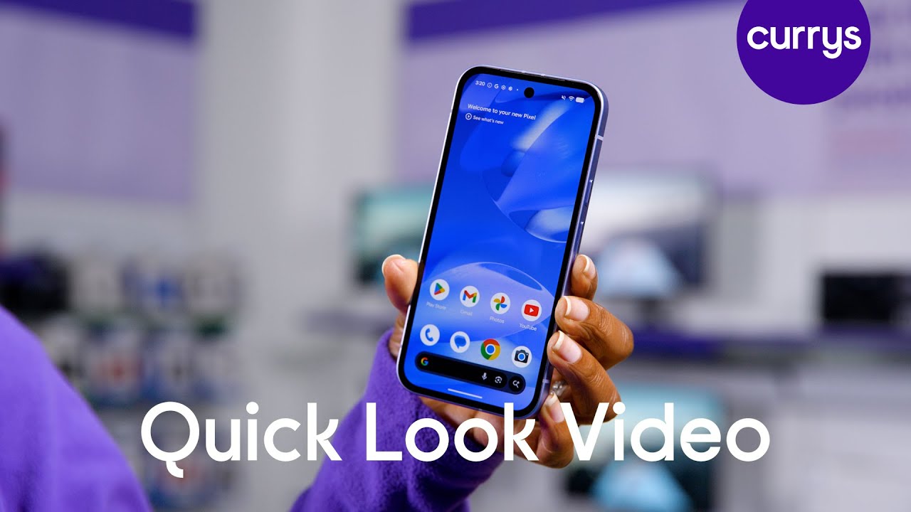 GOOGLE Pixel 9a - 256 GB, Iris - Quick Look - YouTube