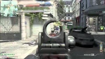 MW3: Fast Teamdefender MOAB w/M4A1 on Resistance