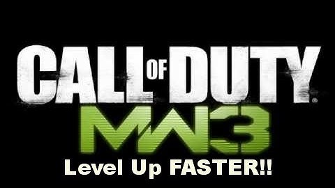 MW3 Gameplay - How to level up fast in Modern Warfare 3 Multiplayer (MW3 Level up/Rank up Tutorial)