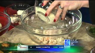 Christmas Appetizers - Eggnog, Spinach Artichoke Dip & Crab Stuffed Mushrooms