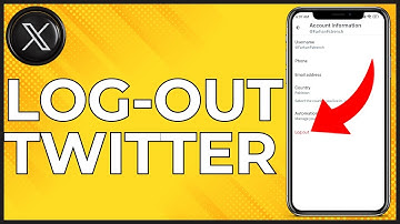How To Logout From (X) Twitter Account 2024 | Logout From Twitter