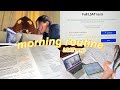 PRODUCTIVE MORNING ROUTINE 2022 | summer vlog, prepping for the lsat