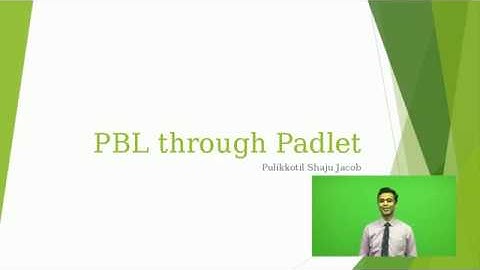 PBL through Padlet