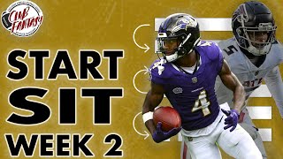 2023 Fantasy Football Week 2 Start/Sit Advice | NFL