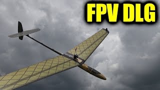 FPV discus-launch glider