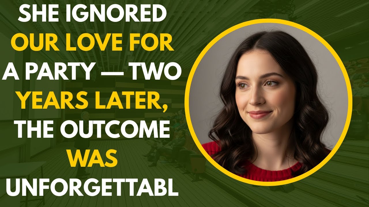«Она проигнорировала нашу любовь к вечеринкам — два года спустя результат оказался незабываемым».