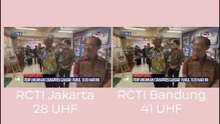 RCTI HD Jakarta/Bandung - Aircheck Seputar iNews Pagi 18 Oktober 2023
