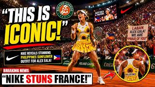 THIS IS ICONIC! Nike Reveals Stunning Philippines Sunflower Outfit For Alex Eala At Roland Garros