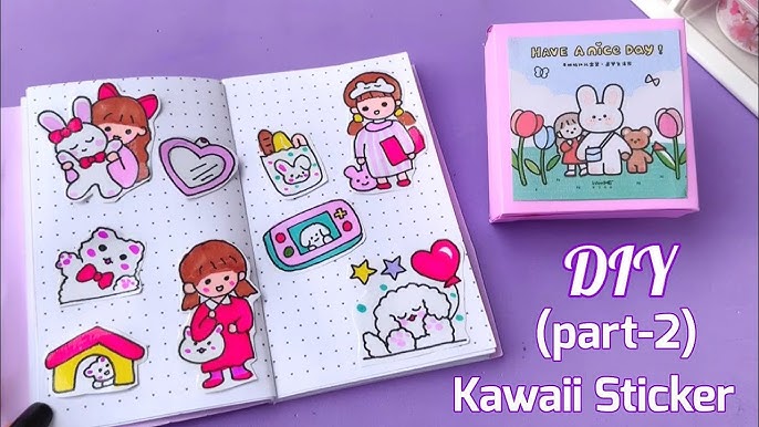 Buy Cartoon Sticker Book Kawaii Stickers Scrapbook Supplies