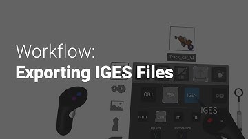 Gravity Sketch Workflow: Exporting IGES Files