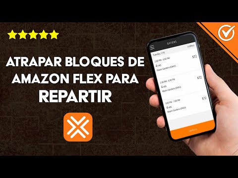 Cómo Agarrar o Atrapar Bloques en Amazon Flex para Repartir, las Mejores Aplicaciones