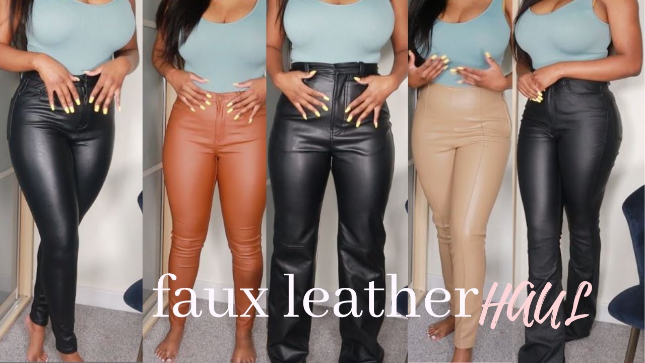 Top more than 71 zara leather pants womens latest - in.eteachers
