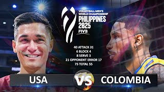 USA vs Colombia | Men's World Championship 2025