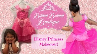 Disneyland Princess Makeover| Bibbidi Bobbidi Boutique