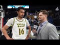 W&M MBB's Tunde Vahlberg Fasasi Postgame Interview