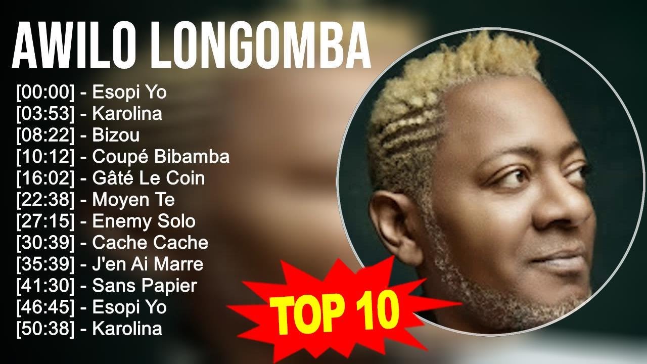 Awilo Longomba 2023 MIX   Top 10 Best Songs