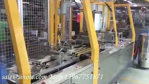 TCJ-ZD400 Automatic Greeting card / notebook /envelopes, brochures wrapping machine packing machine