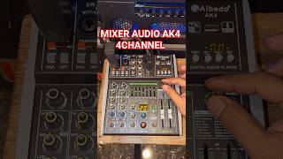 Mixer audio aibedo AK4 4/6/8 channel #mixer #mixeraudio #mixermurah