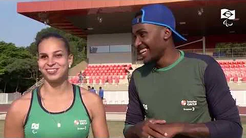 Como funciona a corrida para cegos?