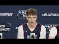 Arizona Basketball NCAA Practice Day Press Conference - Motiejus Krivas, Ivan Kharchenkov