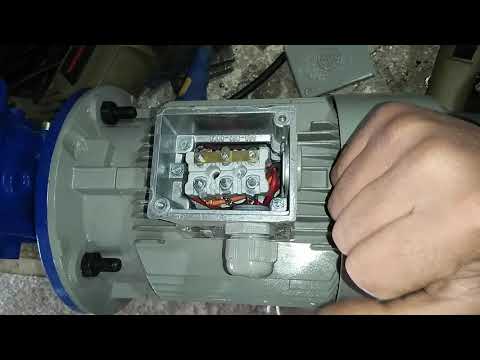 طريقة توصيل اسلاك المحركات الكهربائية ذات 380فولت