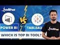 Tableau vs Power BI | Top BI Tools 2020 | Power BI vs Tableau | Intellipaat