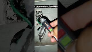 Instalar contacto USB PT 2 #hardware #software #herramientas #usb #pc #electricidad #hazlotumismo