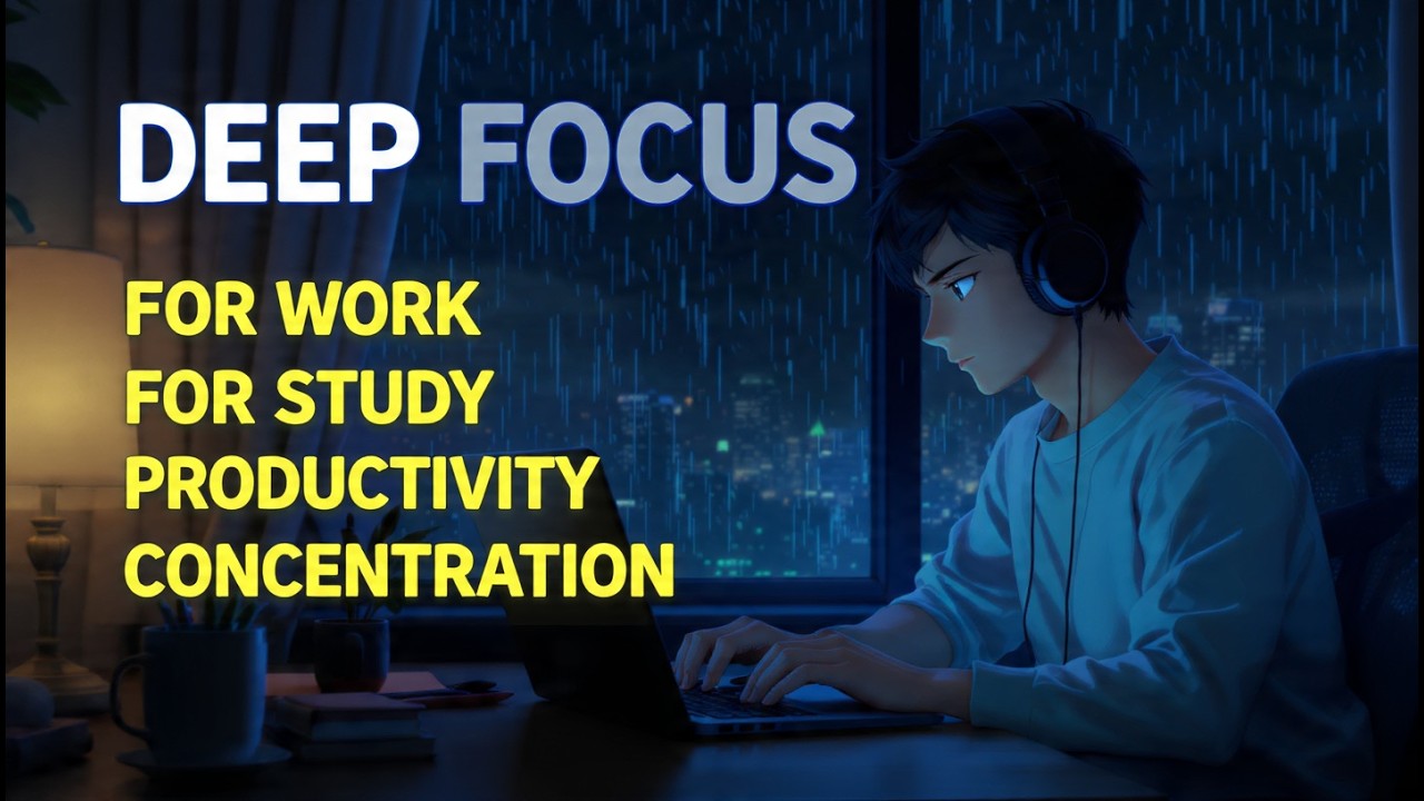 🔴 LIVE Deep Focus Ambient Music | Calm Background for Work, Study and ...