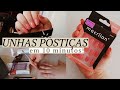 COMO COLOCAR UNHAS POSTIÇAS *passo a passo em 10 minutos* | Amanda Paduan