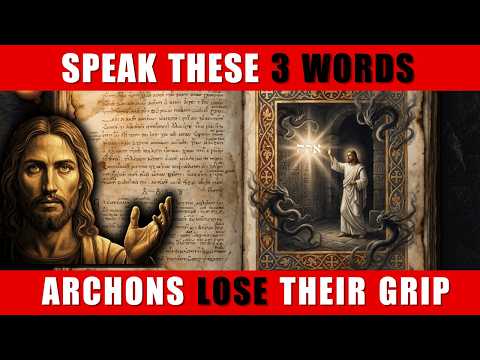 Jesus Revealed 3 Aramaic Words That Sever Archon Cords Tonight — Church Burned This
