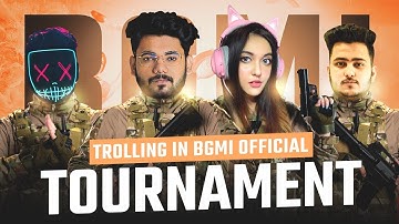 TROLLING in BGMI OFFICIAL TOURNAMENT! Ft @HYDRADANGEROFFICIAL @KaniGamingg @HYDRAHRISHAV @justnucleya