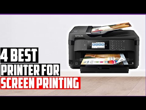 Video: Welke printer is het beste voor zeefdruk?