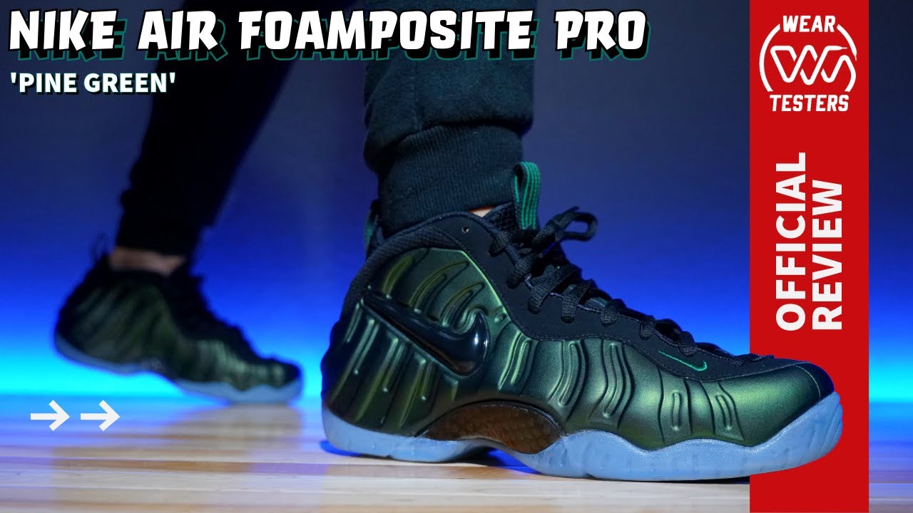 Nike Air Foamposite Pro Pine Green 2025 - YouTube