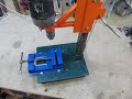 Тиски для сверлильной стойки/Make a metal Drill Vise