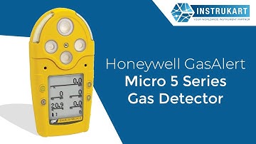 Honeywell GasAlertMicro 5 Series Gas Detector| Instrukart