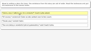 Drag-and-drop ordering