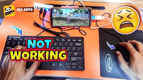 Keyboard and Mouse Not ❌ Working in Mobile | Panda mouse pro keyboard not working @LOVERGAMERYT