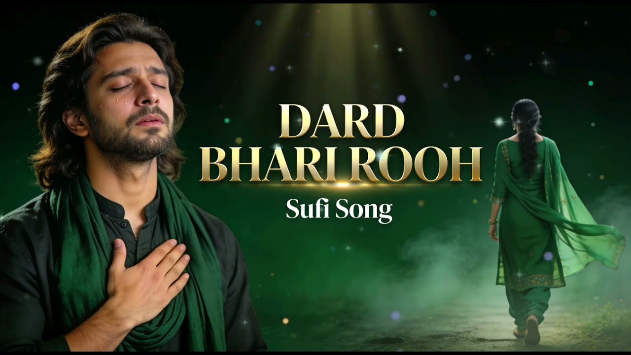 DARD BHARI ROOH – ADHOORA ISHQ, KHAMOSH YAADEN AUR ROOH TAK UTARTA DARD | SUFI SONG