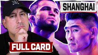 UFC Shanghai: Nurmagomedov vs. Song FULL CARD Predictions and Bets