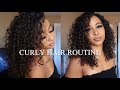 Everyday Curly Hair Routine