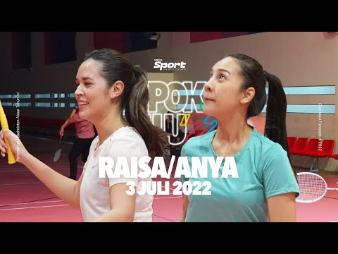 RAISA DIPASANGKAN DENGAN ANYA GERALDINE DI TEPOK BULU '22! SIAP MELAWAN TIM ABANG ABANG?