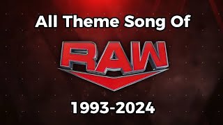 All RAW Songs from 19932024