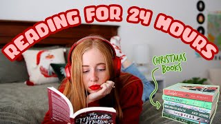 Reading for 24 Hours Straight... cozy Christmas book edition