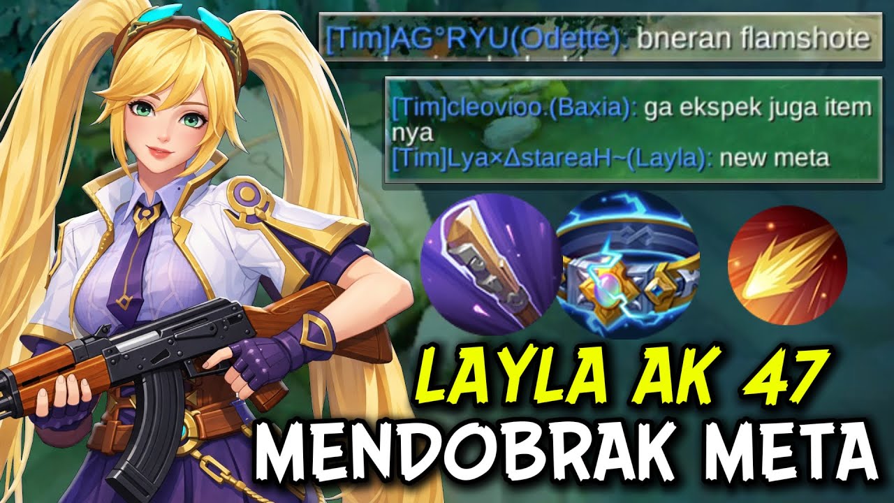 Aneh Tapi Nyata Build Terlarang ini Buat Musuh Kesulitan Melawan Layla