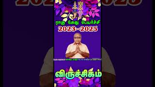 விருச்சிகம் ராசி ராகு கேது பெயர்ச்சி பலன்கள் 2023