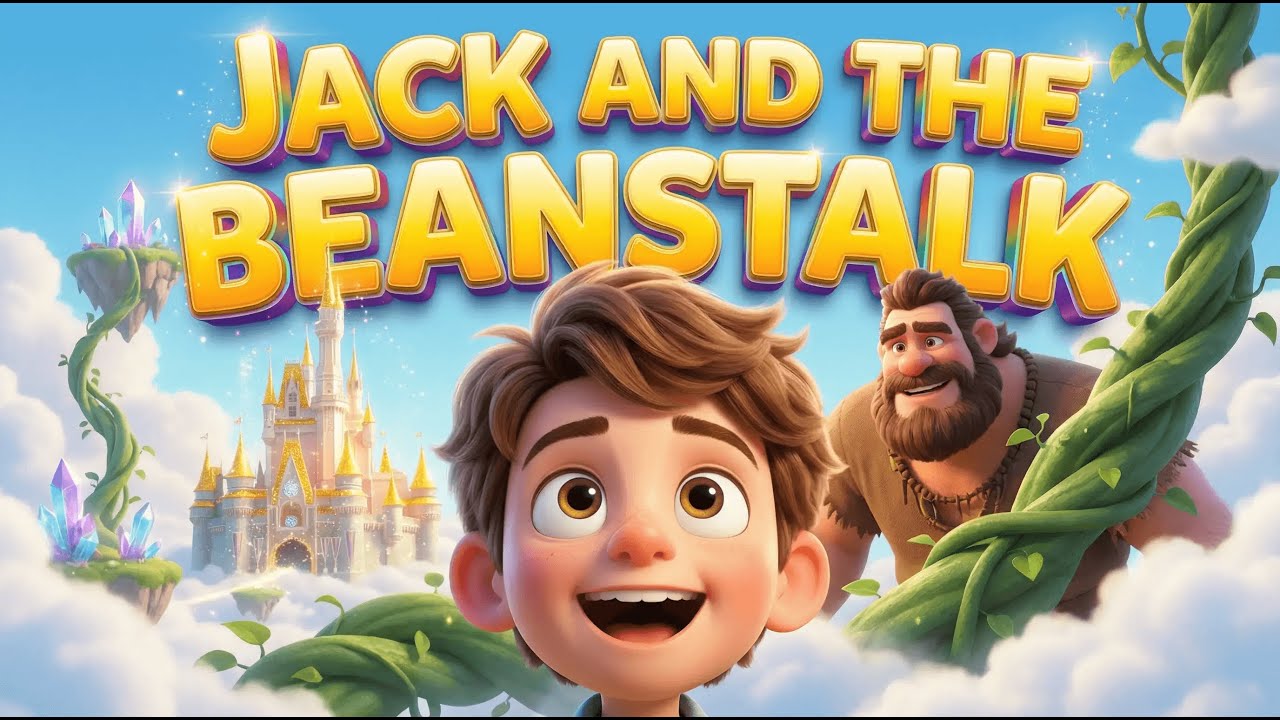 Jack and the Beanstalk 🌱 The Giant Realm in the Sky | Fully Animated Short Film | Kids Bedtime Story