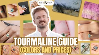 Tourmaline Engagement Ring Guide — Prices, Colors, and What to Avoid