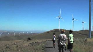 The Wild Horse Wind Facility by DennisSylvesterHurd