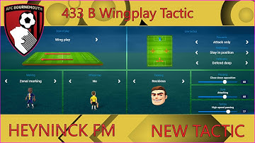 Best OSM Wingplay Tactic 433B (Bournemouth 2/4)