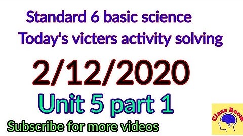 Standard 6 Basic Science Chapter 5 Food for health part 1